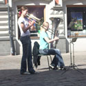 Musiciens à Riga